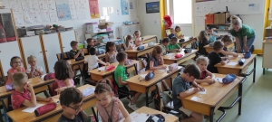 Prévention à la santé bucco-dentaire à l&#039;école du &quot;Château&quot; à Monistrol-sur-Loire