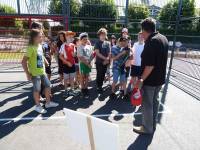 Sainte-Sigolène : les écoliers suivent le parcours des globules