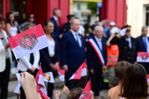 A Saint-Pal-de-Chalencon, le prince Albert de Monaco remonte le temps