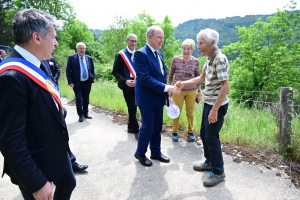 A Saint-Pal-de-Chalencon, le prince Albert de Monaco remonte le temps