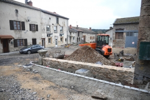 Saint-Julien-Molhesabate : les travaux d&#039;aménagement font ressortir l&#039;eau