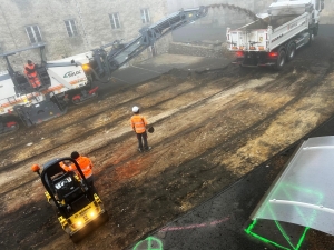 Saint-Julien-Molhesabate : les travaux d&#039;aménagement font ressortir l&#039;eau