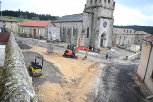 Saint-Julien-Molhesabate : les travaux d&#039;aménagement font ressortir l&#039;eau