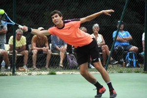 Tennis : Rémi Boutillier a laissé passer l&#039;orage en finale du tournoi de Tence