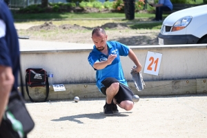 Pétanque : 128 doublettes au départ, 16 qualifiées au Régional de Sainte-Sigolène