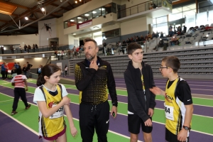 Stéphane Fertin et les marcheurs