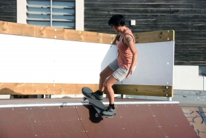 Monistrol-sur-Loire : une nouvelle rampe pour les skateurs au Monteil