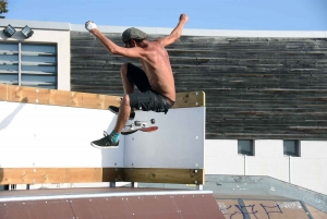 Monistrol-sur-Loire : une nouvelle rampe pour les skateurs au Monteil