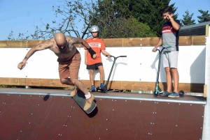 Monistrol-sur-Loire : une nouvelle rampe pour les skateurs au Monteil