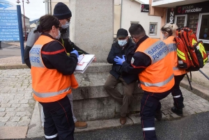 Les pompiers enchaînent les exercices sur le marché, les entreprises et les commerces à Yssingeaux