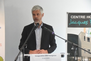 Laurent Wauquiez, président de la Région Auvergne-Rhône-Alpes