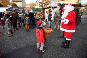 Saint-Romain-Lachalm : les familles ont profité des animations de Noël