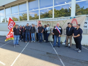 Laussonne : les chaussures Boissy au pied du mur