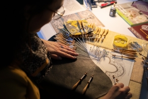 Un premier couvige de dentellières le samedi 5 octobre au musée de Retournac