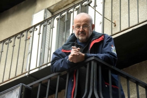 Patrice Simonnet au balcon du Balcony