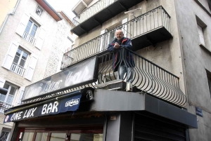 Patrice Simonnet au balcon du Balcony