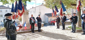 Tiranges : la croix du combattant remise à Jean Gerphagnon