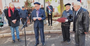 Tiranges : la croix du combattant remise à Jean Gerphagnon