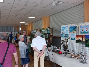 Créatifs, les artistes de Saint-Pierre-Eynac ont exposé leurs oeuvres