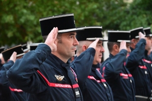 Mathieu Lartaud prend la tête de 700 pompiers de tout l&#039;Yssingelais