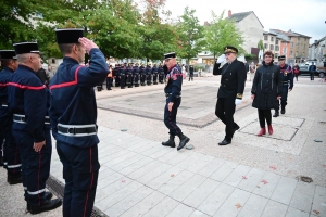 Mathieu Lartaud prend la tête de 700 pompiers de tout l&#039;Yssingelais