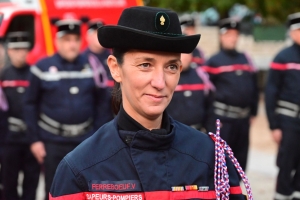 Mathieu Lartaud prend la tête de 700 pompiers de tout l&#039;Yssingelais