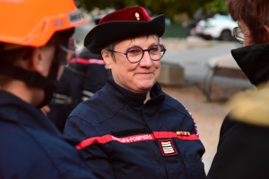 Mathieu Lartaud prend la tête de 700 pompiers de tout l&#039;Yssingelais