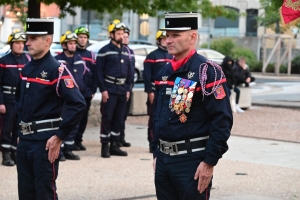 Mathieu Lartaud prend la tête de 700 pompiers de tout l&#039;Yssingelais