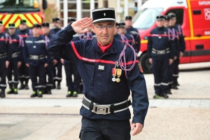 Mathieu Lartaud prend la tête de 700 pompiers de tout l&#039;Yssingelais