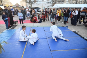 Yssingeaux : succès par ippon du premier festival de printemps Matsuri