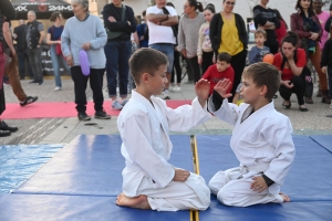 Yssingeaux : succès par ippon du premier festival de printemps Matsuri