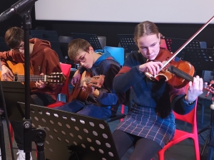 L&#039;école de musique Apausecroche en fête à Dunières