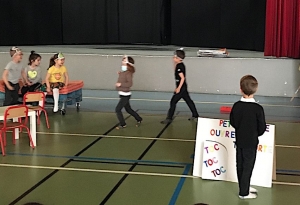 Les maternelles de l’école de Grazac font leur spectacle