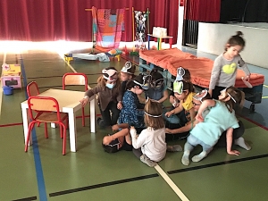 Les maternelles de l’école de Grazac font leur spectacle