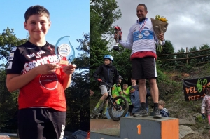 Tom Stachowicz, 1er Détente, et Nicolas Aymard, champion Auvergne-Rhône-Alpes Master