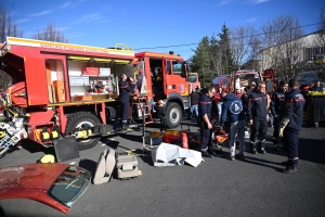 Saint-Julien-Chapteuil : le grand public au plus près d&#039;une intervention des pompiers