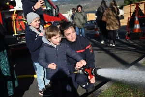 Saint-Julien-Chapteuil : le grand public au plus près d&#039;une intervention des pompiers