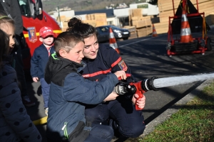 Saint-Julien-Chapteuil : le grand public au plus près d&#039;une intervention des pompiers