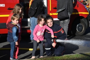 Saint-Julien-Chapteuil : le grand public au plus près d&#039;une intervention des pompiers