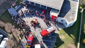 Saint-Julien-Chapteuil : le grand public au plus près d&#039;une intervention des pompiers