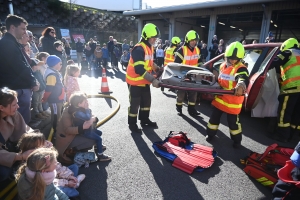 Saint-Julien-Chapteuil : le grand public au plus près d&#039;une intervention des pompiers