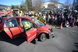 Saint-Julien-Chapteuil : le grand public au plus près d&#039;une intervention des pompiers