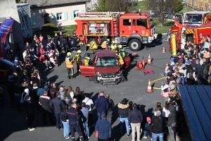 Saint-Julien-Chapteuil : le grand public au plus près d&#039;une intervention des pompiers