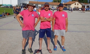 26 triplettes au challenge de boules lyonnaises à Montfaucon-en-Velay