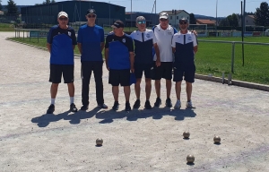 26 triplettes au challenge de boules lyonnaises à Montfaucon-en-Velay