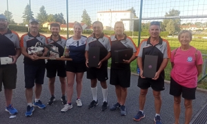 26 triplettes au challenge de boules lyonnaises à Montfaucon-en-Velay