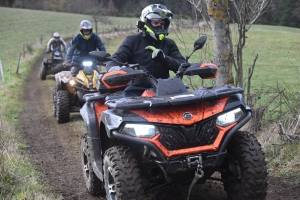 Yssingeaux : 150 vététistes, quads, 4x4 et buggys sur les chemins de la solidarité