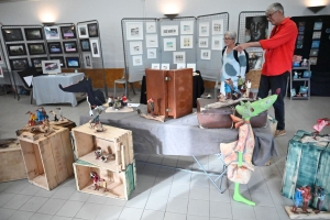 25 artistes exposent ce week-end à Saint-Pal-de-Mons avec Art&#039;Terre du Bourg