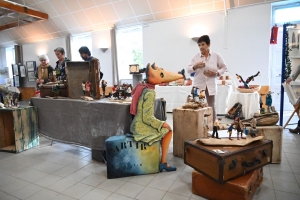 25 artistes exposent ce week-end à Saint-Pal-de-Mons avec Art&#039;Terre du Bourg