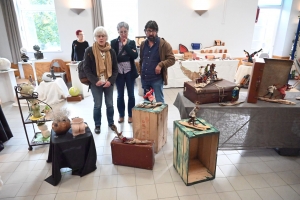 25 artistes exposent ce week-end à Saint-Pal-de-Mons avec Art&#039;Terre du Bourg